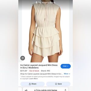 IRO Calsie Tiered Mini Dress